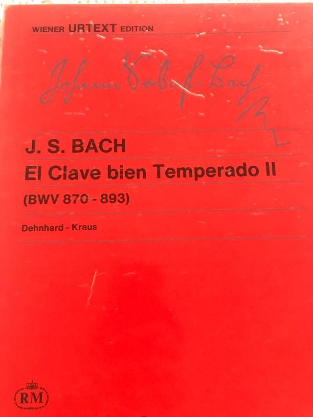 BACH EL CLAVE BIEN TEMPERADO II